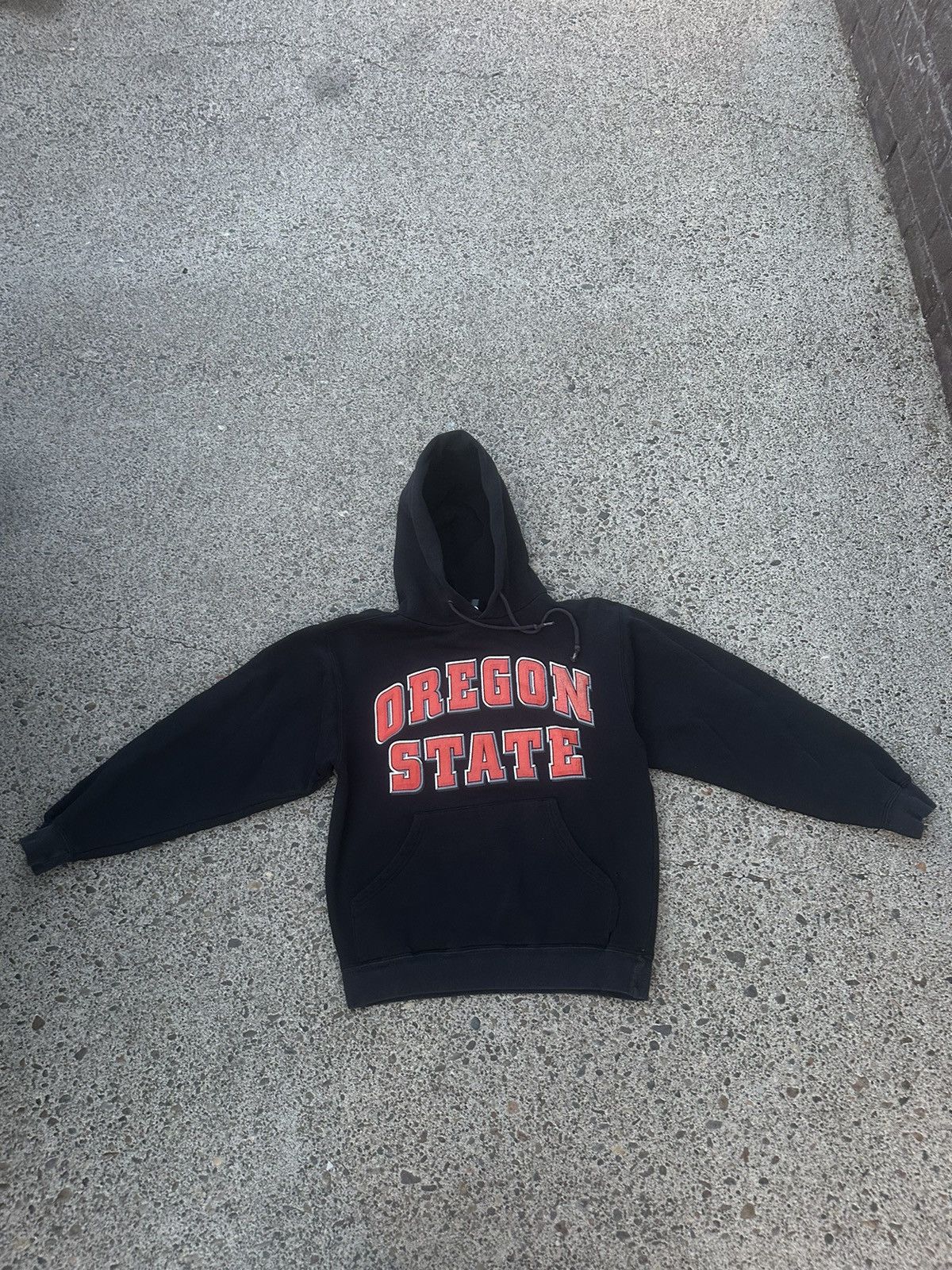 Jansport × Vintage Black Oregon State Hoodie Size US L / EU 52-54 / 3 - 3 Thumbnail