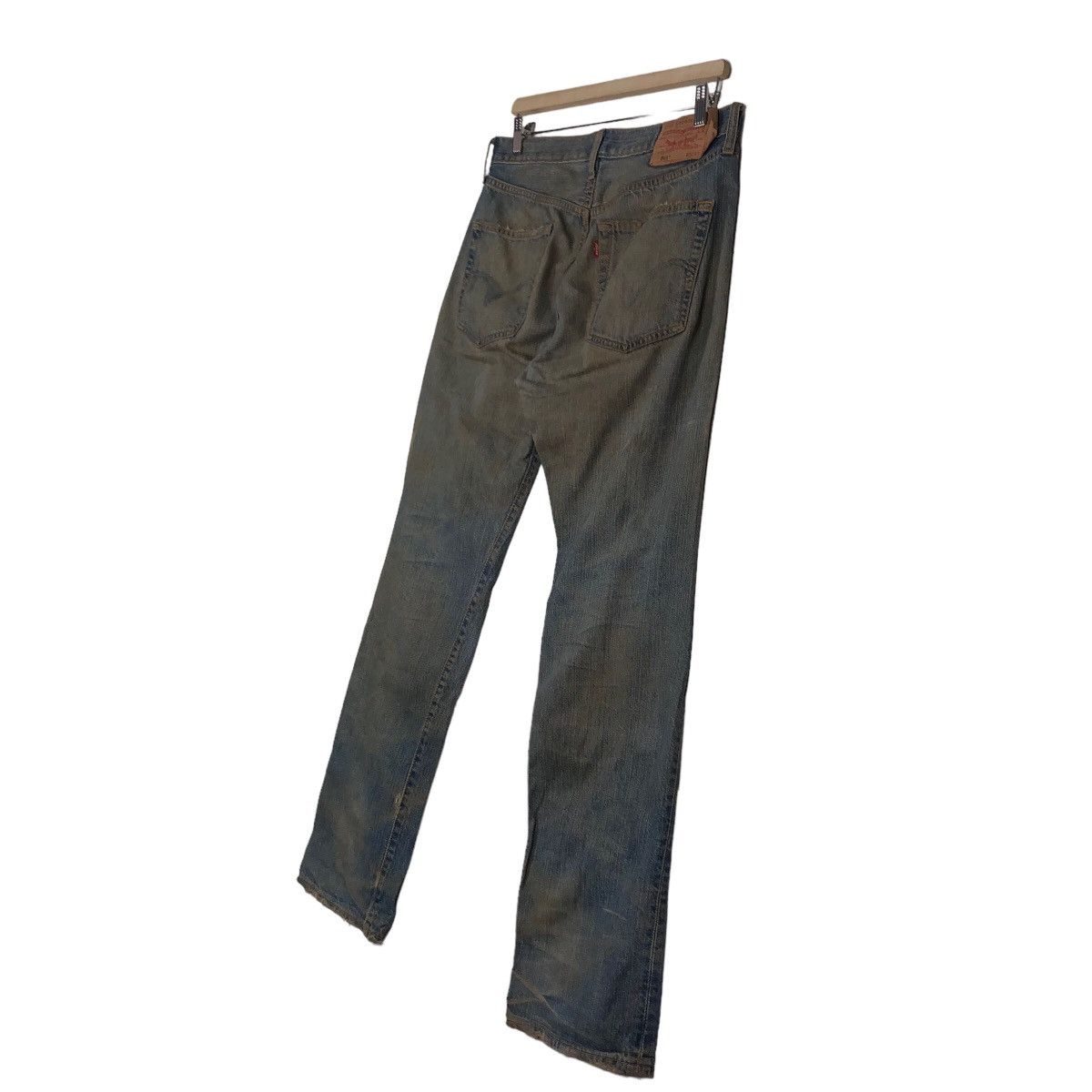 Levi's 🔥Vintage Distressed Denim Rusty Design Levi’s 501 Size US 32 / EU 48 - 10 Thumbnail