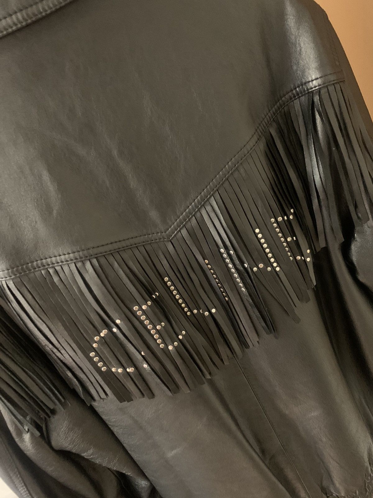 Celine Celine 2022SS Tassel Studded leather jacket Size US M / EU 48-50 / 2 - 3 Thumbnail