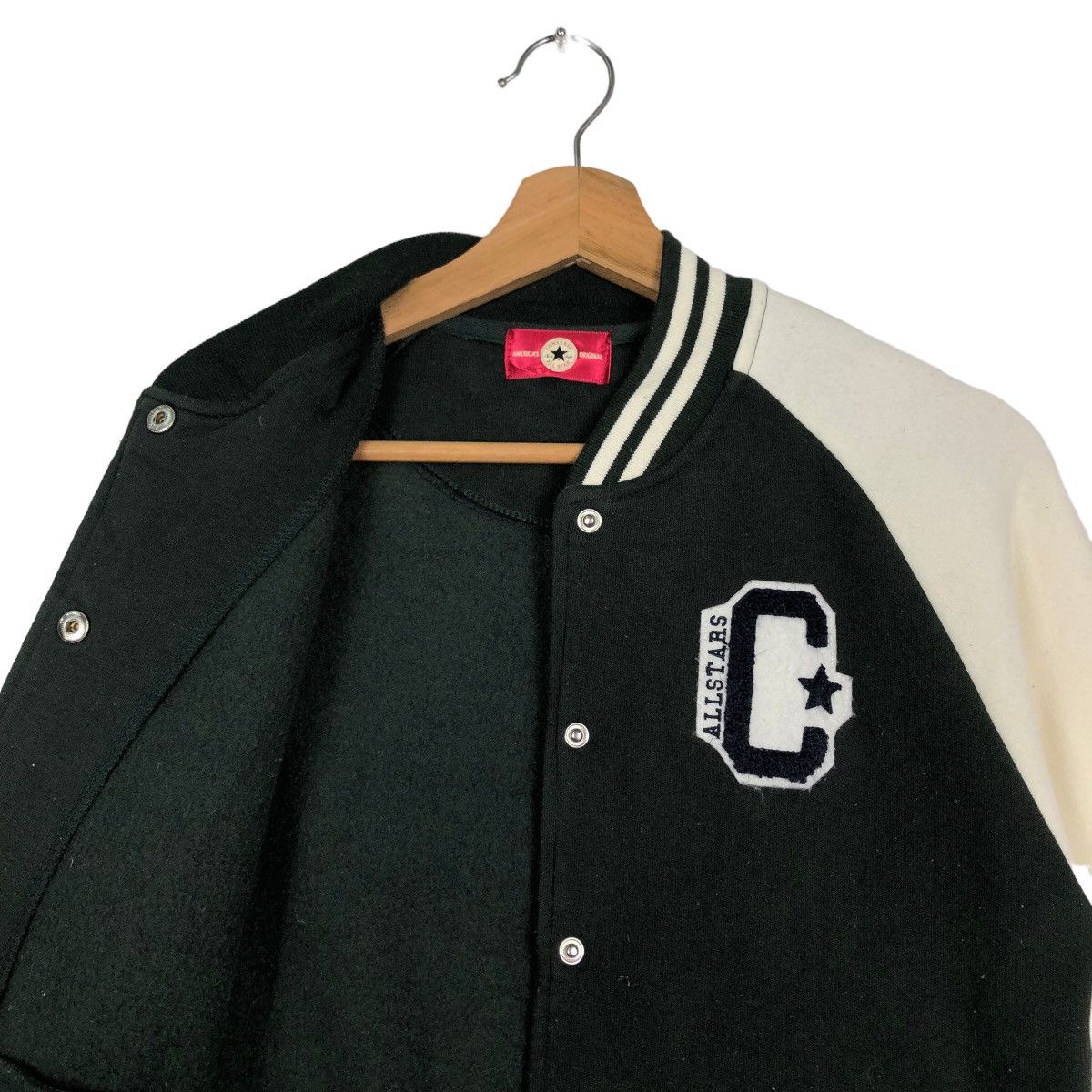 Japanese Brand 🔥90’s Vintage Bomber Jacket Converse Big Logo Size US L / EU 52-54 / 3 - 10 Thumbnail