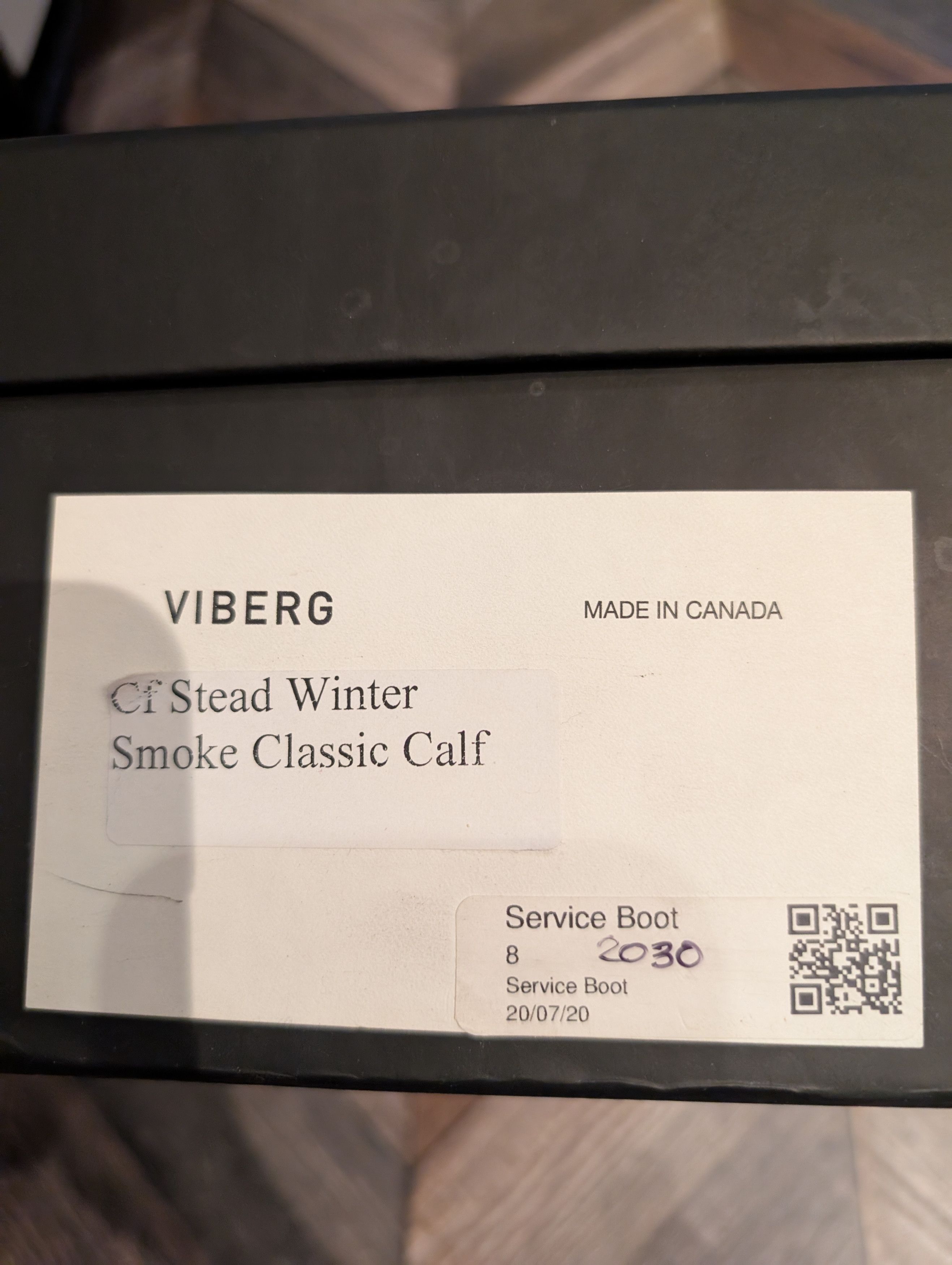 Viberg VIBERG Service Boots - Winter Smoke Classic Calf Size US 8 / EU 41 - 2 Thumbnail