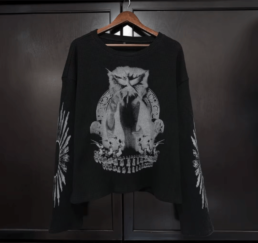 Japanese Brand Pattern Printed Sports Long Sleeved Size US L / EU 52-54 / 3 - 1 Thumbnail