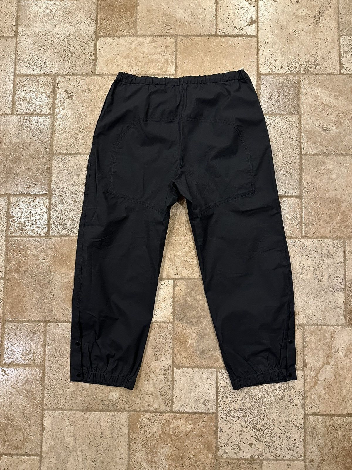 Bottega Veneta Bottega Veneta Daniel Lee Technical Coated Black Pants 2020 Size US 36 / EU 52 - 8 Thumbnail