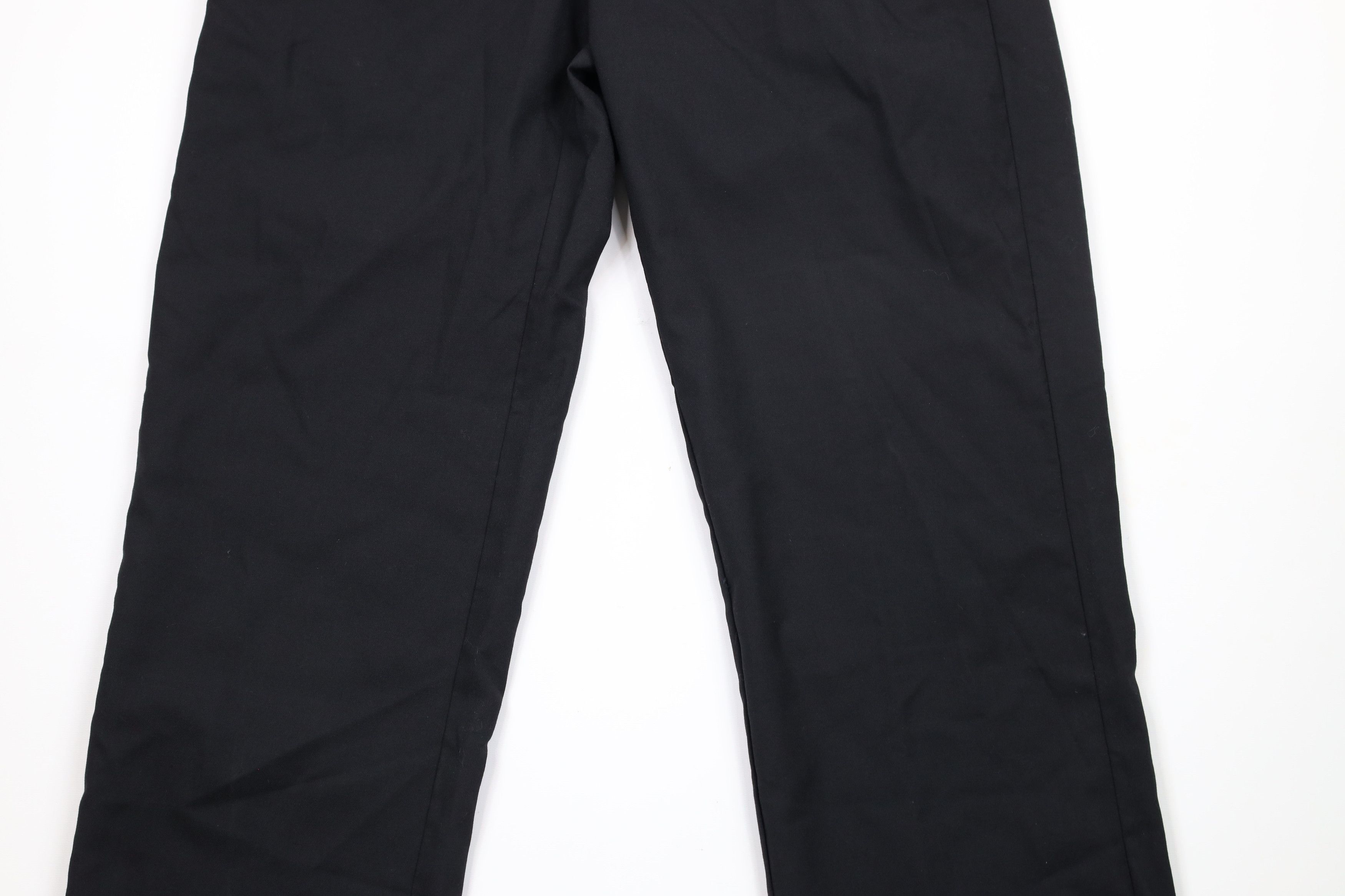 Gap × Vintage Vintage Y2K Gap Wool Stretch Wide Leg Chino Pants Black Size US 36 / EU 52 - 3 Thumbnail