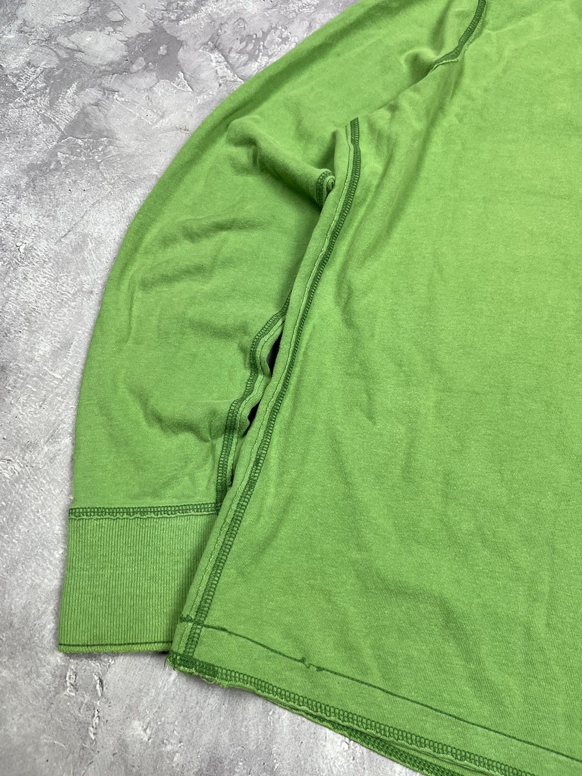 Abercrombie & Fitch Vintage Abercrombie & Fitch Faded Green Long Sleeve T-Shirt Size US S / EU 44-46 / 1 - 10 Thumbnail