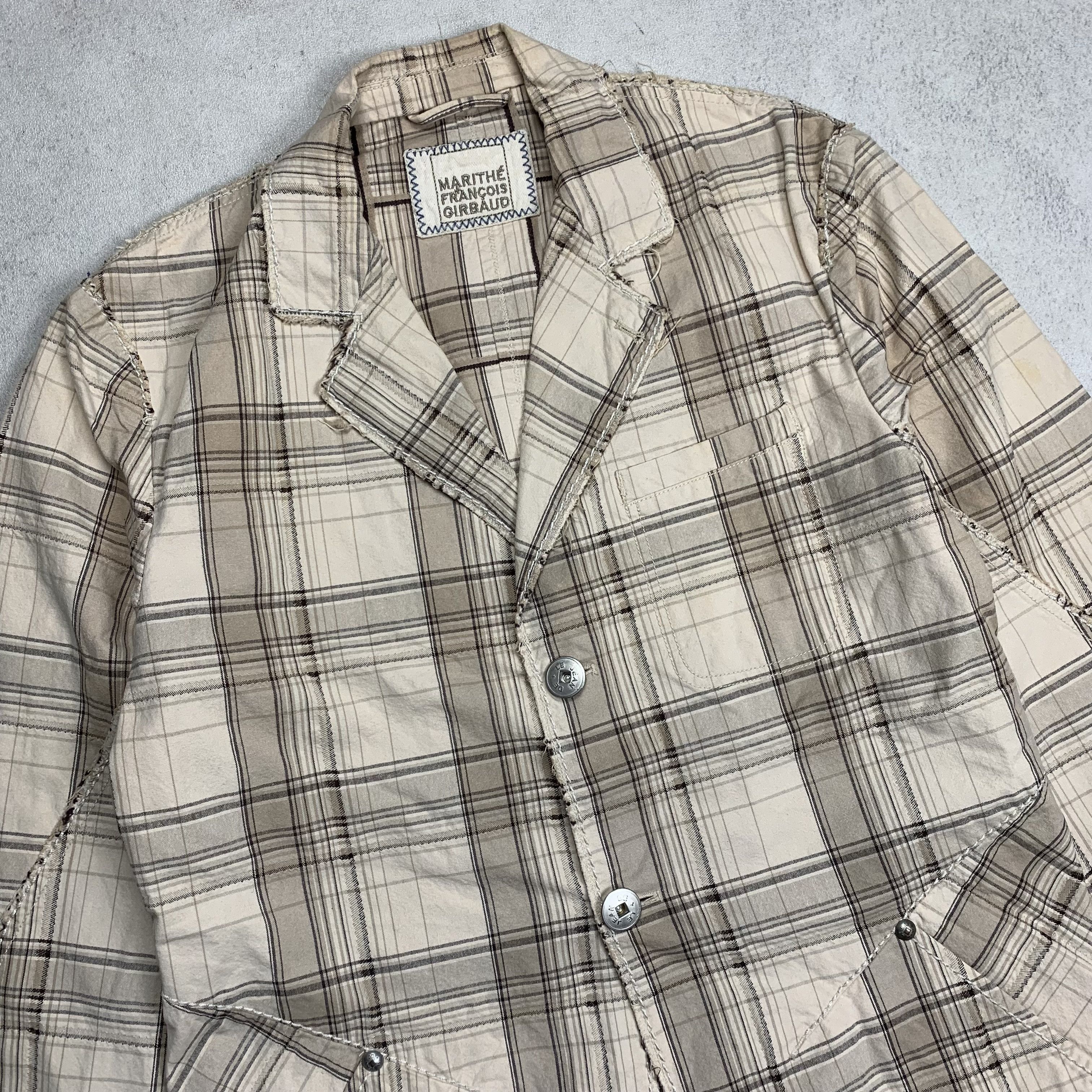 Marithe + Francois Girbaud Marithe Francois Girbaud Reconstructed Jacket Size US L / EU 52-54 / 3 - 2 Thumbnail
