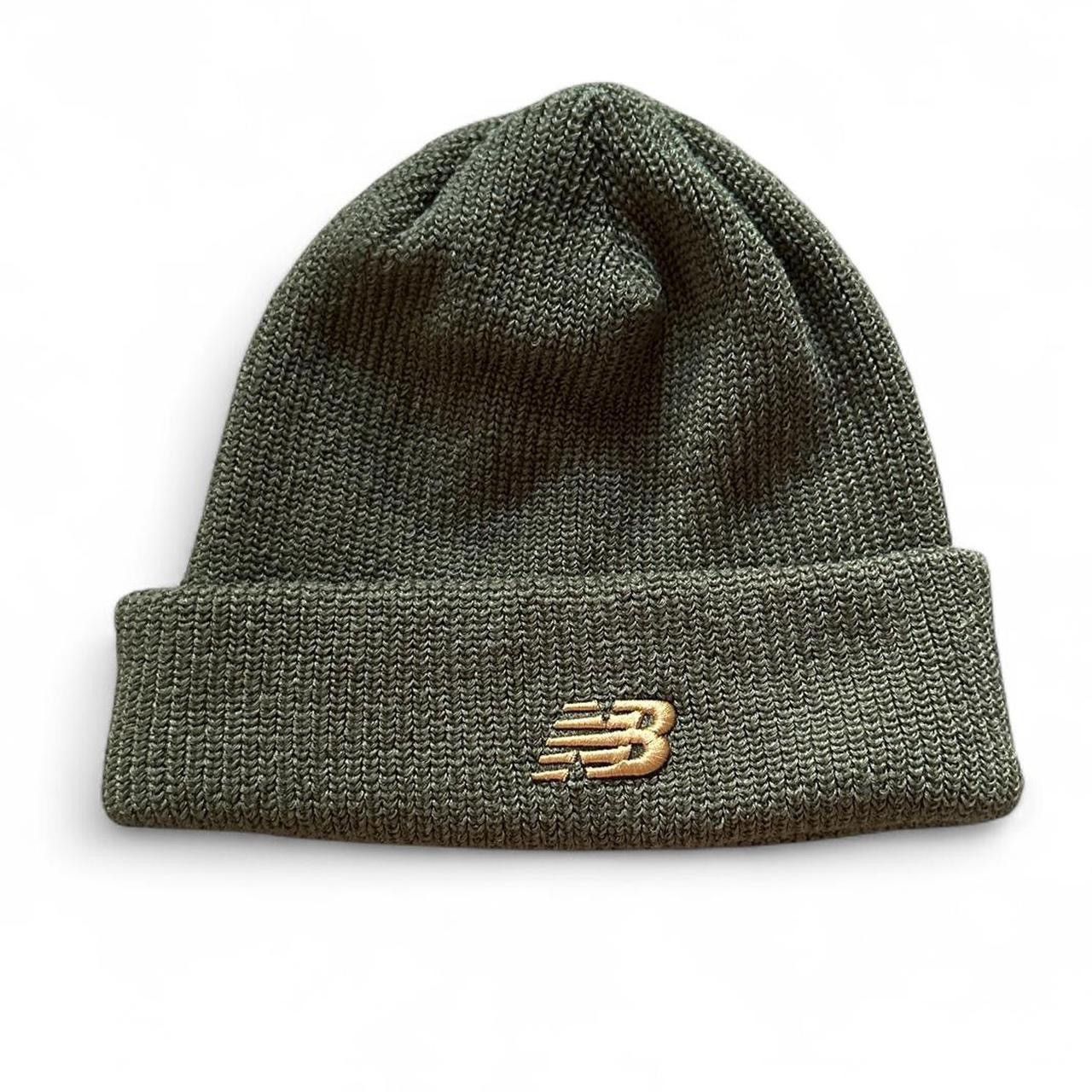 New Balance New Balance ‘47 Cuff Knit Green Beanie Size ONE SIZE - 1 Thumbnail