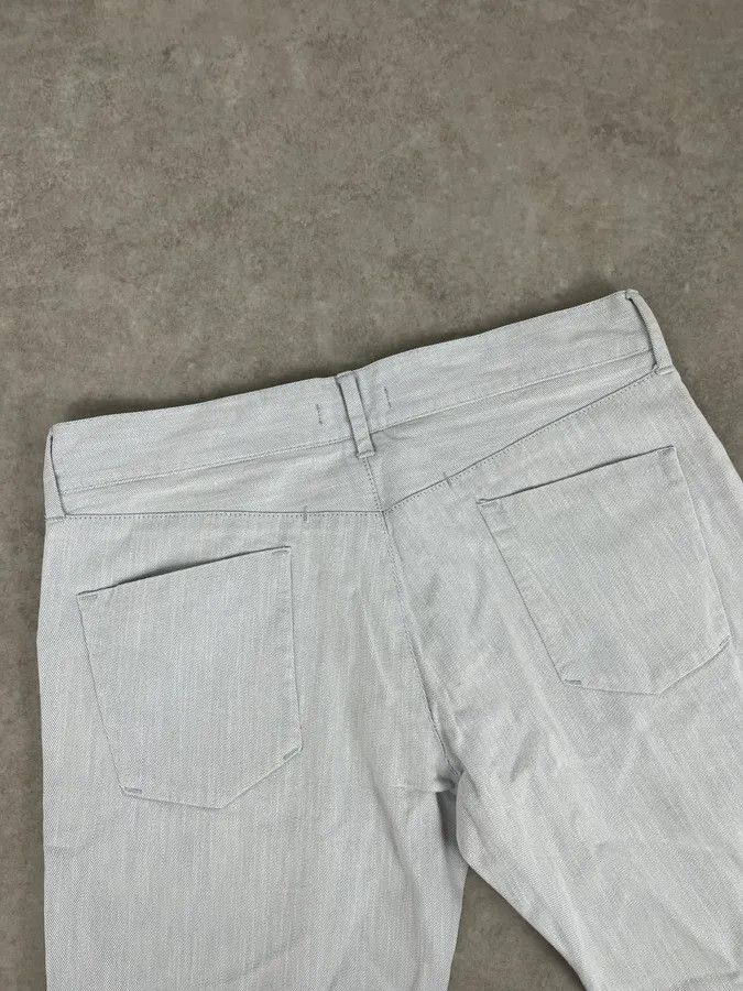 Dolce & Gabbana 2000s Dolce & Gabbana Washed White Denim Jeans Size US 34 / EU 50 - 8 Thumbnail