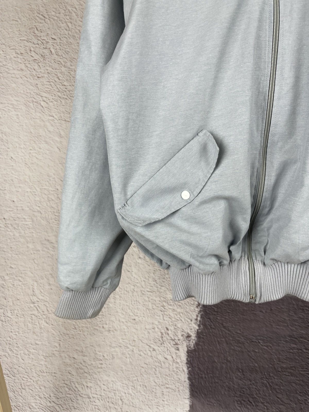 Adidas Adidas vintage 80s grey track top bomber jacket Size US M / EU 48-50 / 2 - 4 Thumbnail