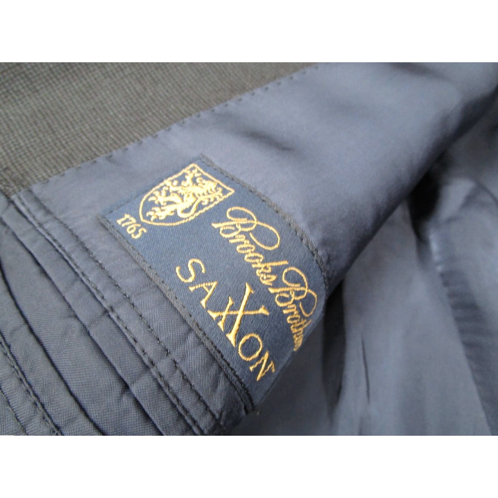 Brooks Brothers Brooks Brothers Jacket Mens Blue 45 R Wool Single-Breasted 2-Button Notch Lapel City Classic Preppy USA Size US S / EU 44-46 / 1 - 2 Thumbnail
