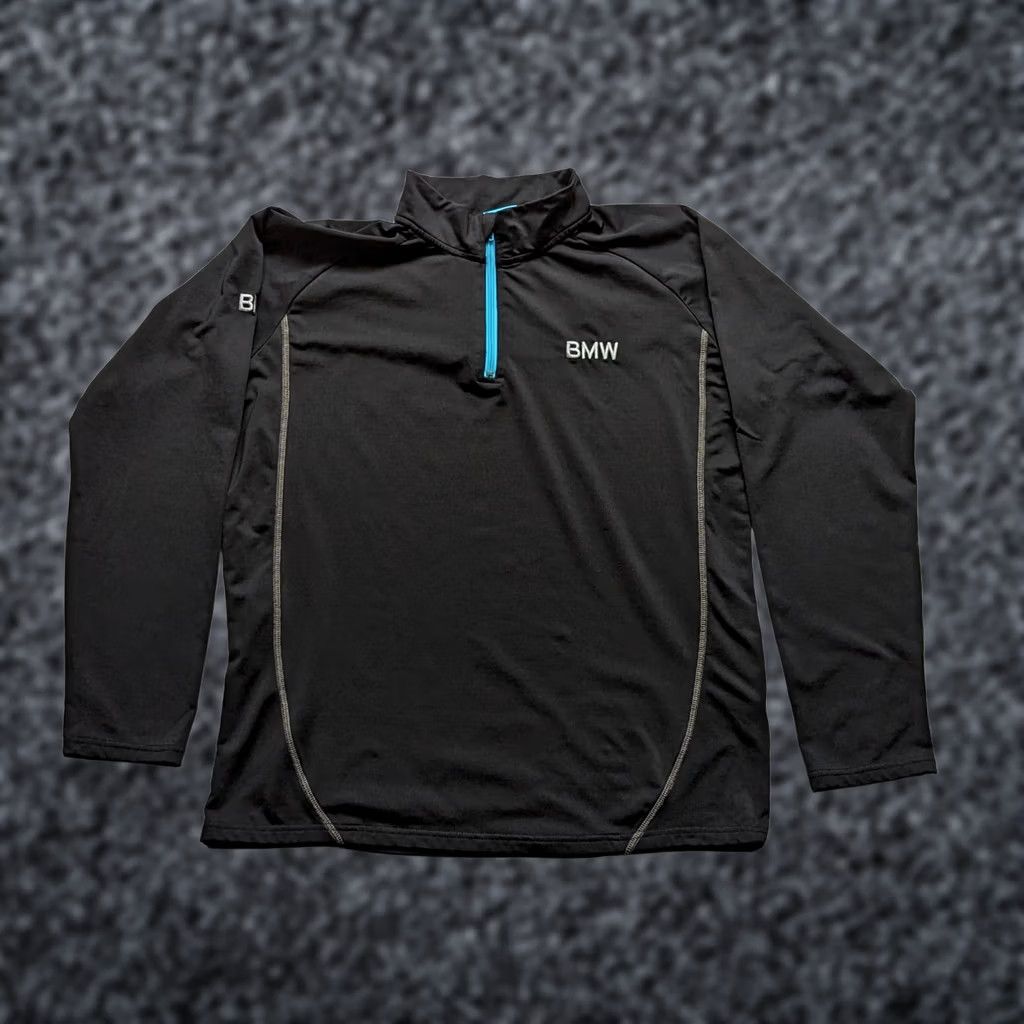 BMW BMW PERFORMANCE Jacket 1/4 Zip Black Size L Men Enduro Top Activewear SUV? Size US L / EU 52-54 / 3 - 1 Thumbnail