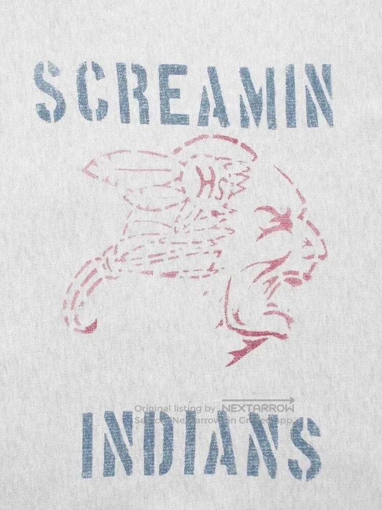 Native Youth Screamin Indians Distressed Crewneck Sweatshirt. Size US M / EU 48-50 / 2 - 9 Thumbnail