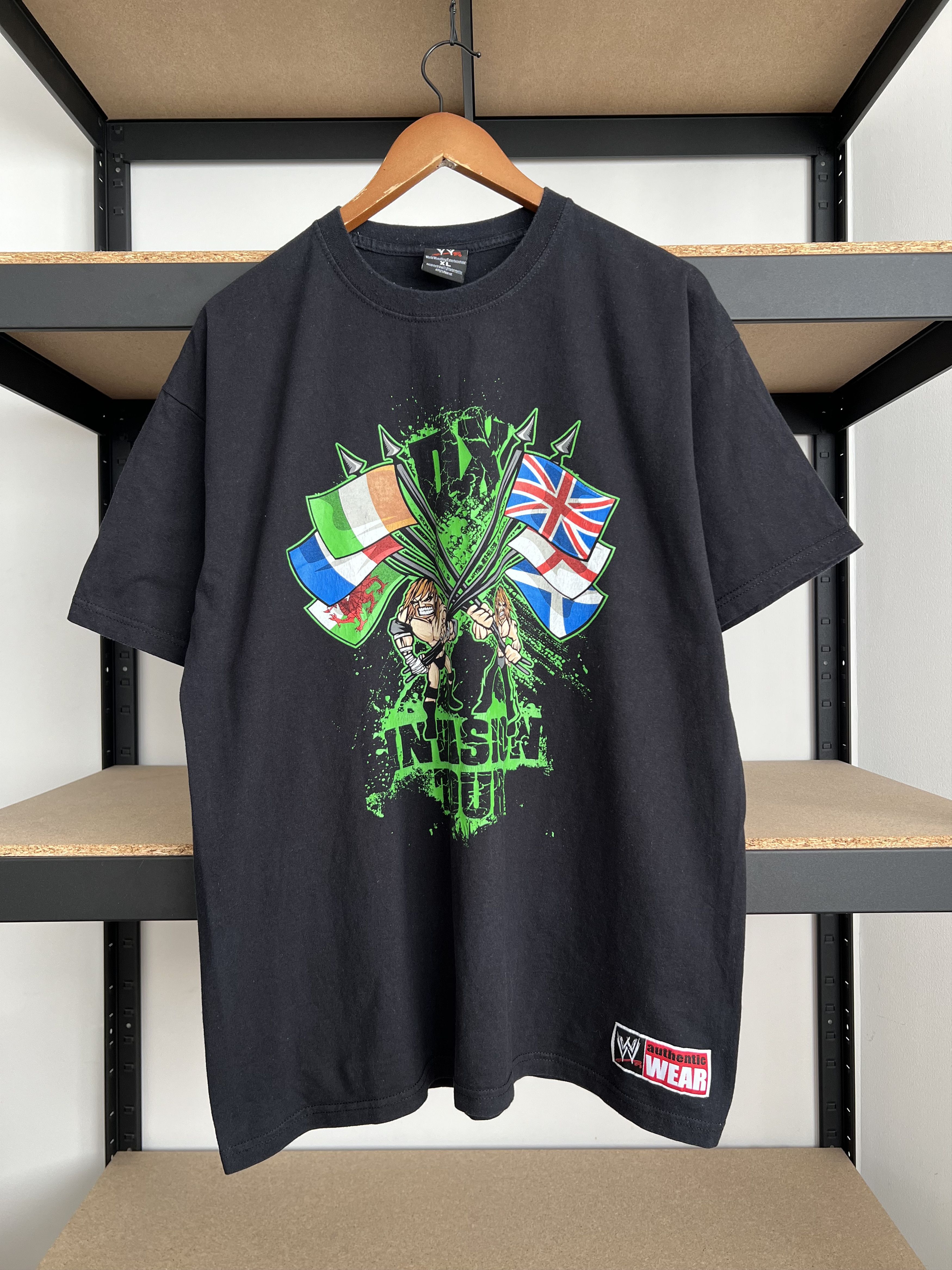 Vintage × WWE × WWF Vintage 1996 DX D-generation X Shirt Barcode