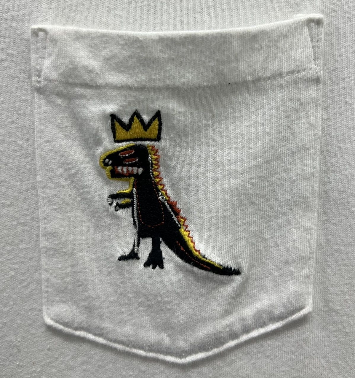 Jean-Michel Basquiat × Uniqlo × Vintage VINTAGE UNIQLO SPRZNY JEAN-MICHEL BASQUAT SHIRT Size US L / EU 52-54 / 3 - 3 Thumbnail