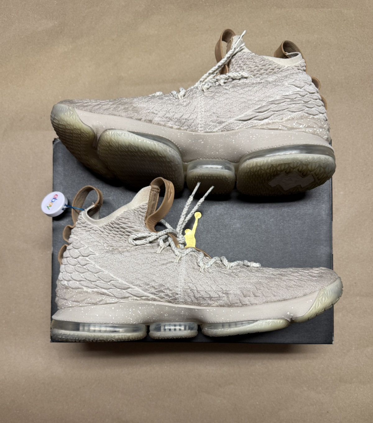 Nike Nike Air Lebron 15 XV Ghost men’s shoes size 13.5 Rare! Size US 13 / EU 46 - 2 Thumbnail