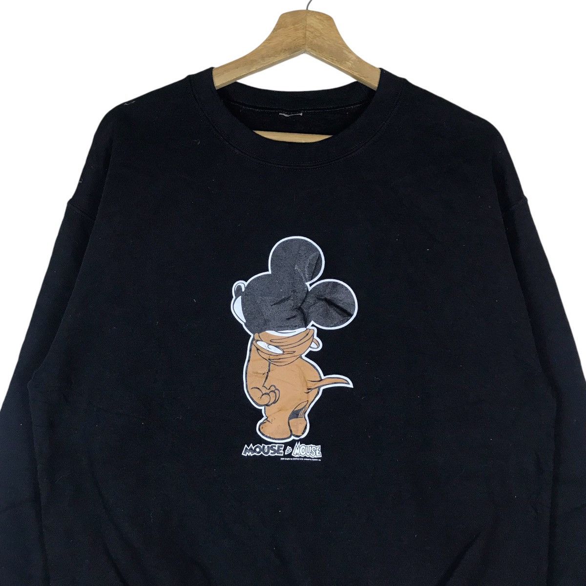 Disney Vintage Mouse and Mouse by SUNNY Pullover Jumper Sweatshirt Size US M / EU 48-50 / 2 - 2 Thumbnail