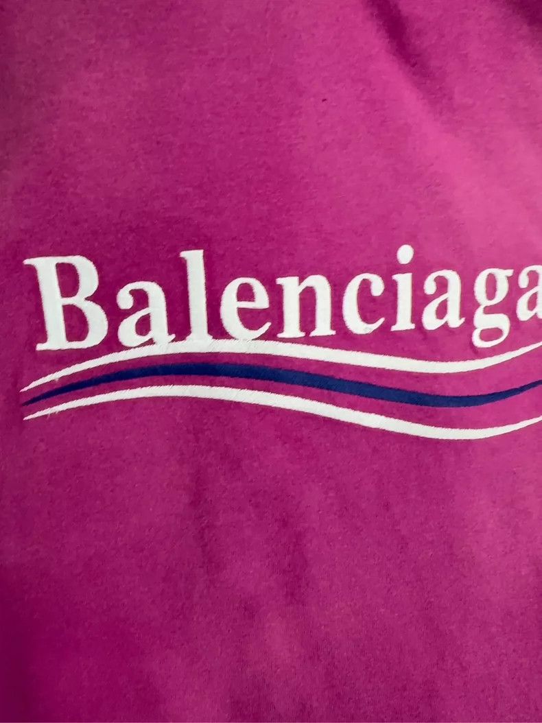 Balenciaga Balenciaga New embroidered wave short sleeves Size US M / EU 48-50 / 2 - 3 Thumbnail