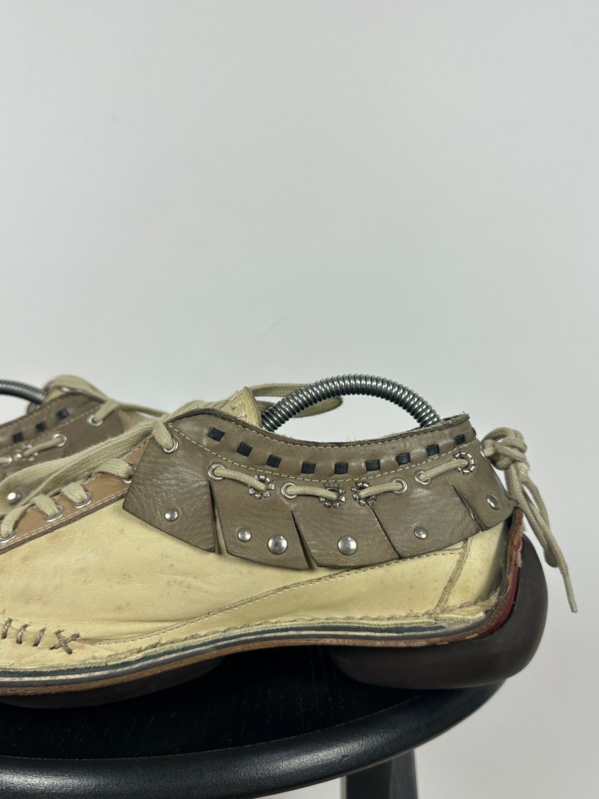 Marithe + Francois Girbaud Vintage Marithé + François Girbaud Leather Moccasin Shoes Size US 7 / EU 40 - 20 Thumbnail