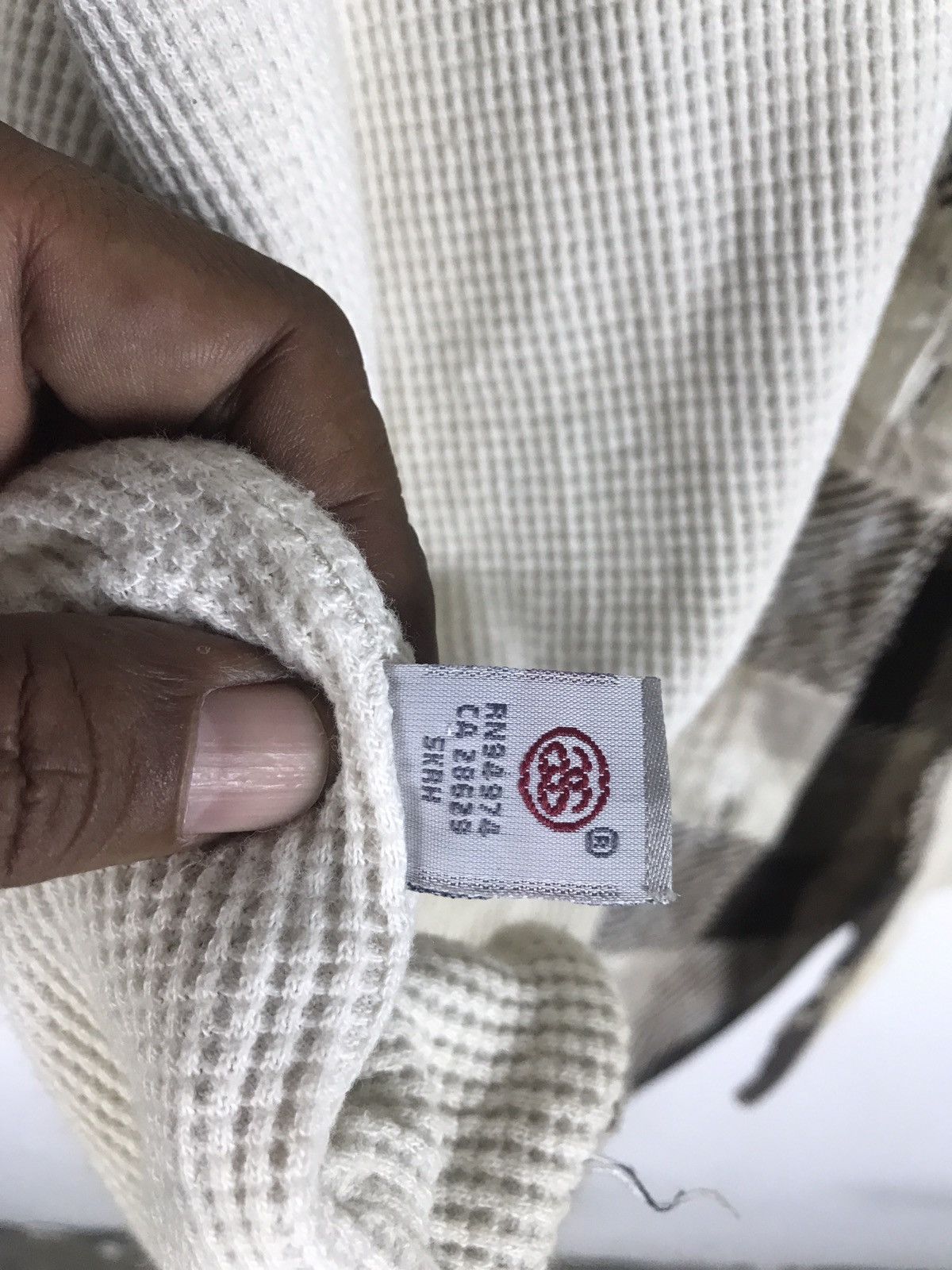 Stussy 🔥Rare🔥Vintage 90’s Stussy Painter Print Plaid Shirt Size US M / EU 48-50 / 2 - 10 Thumbnail