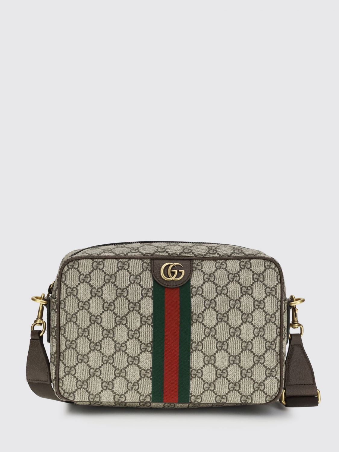 Gucci Gucci Shoulder Bag Men Beige Size ONE SIZE - 1 Thumbnail