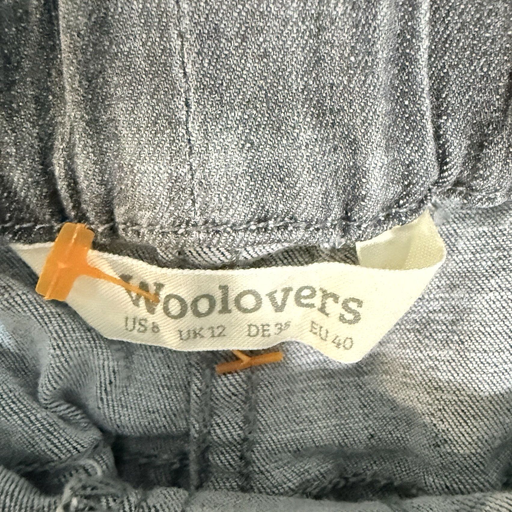 Vintage WoolOvers Pants Dress Pants Gray Cotton Blend Elastic Womens Size 8 Size 30" / US 8 / IT 44 - 4 Thumbnail