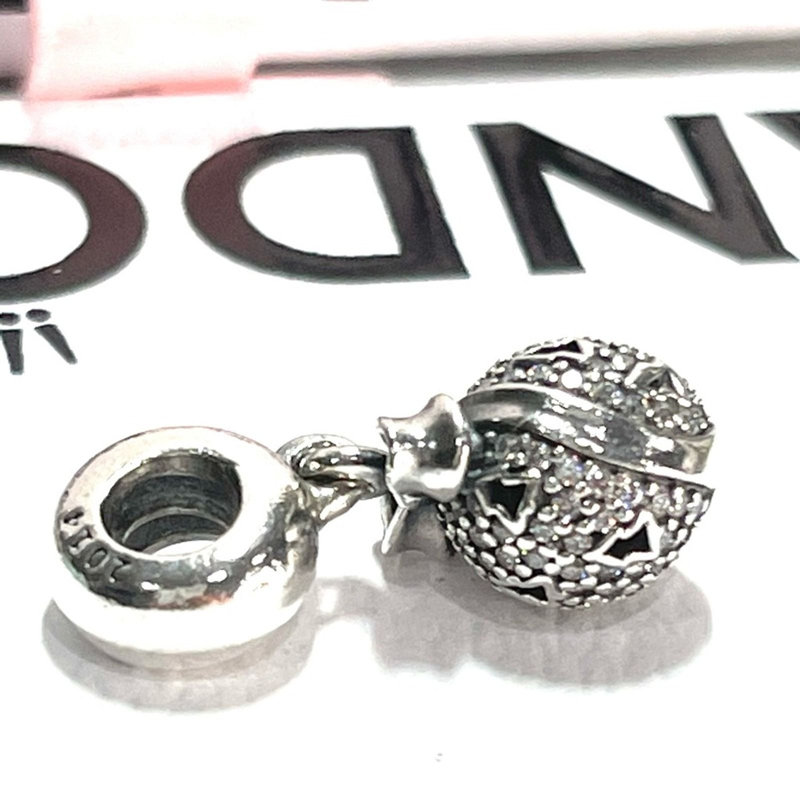 pandora PANDORA Sterling Silver 2014 Black Friday Christmas Charm Size ONE SIZE - 4 Thumbnail