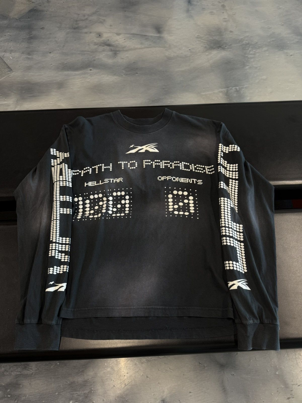 HELLSTAR Hellstar Scoreboard Longsleeve Tee Black Size US M / EU 48-50 / 2 - 1 Thumbnail