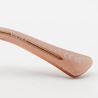 Versace Versace VE3344F 5434 Eyeglasses Brown 54mm Cat Eye Frame Size ONE SIZE - 3 Thumbnail