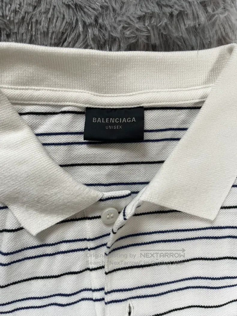 Balenciaga Balenciaga Striped Polo Short Sleeve Size US S / EU 44-46 / 1 - 3 Thumbnail