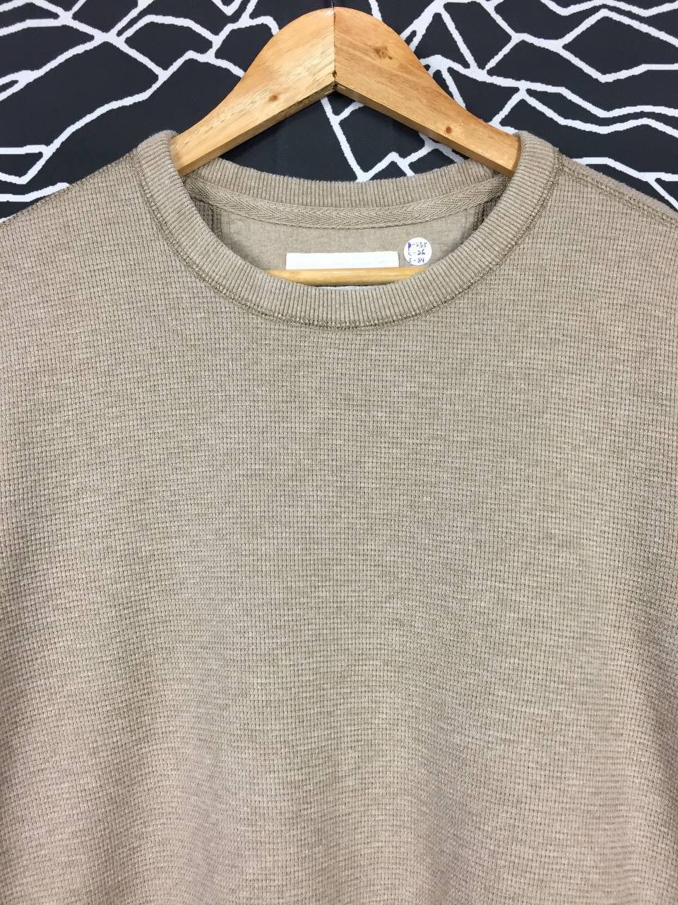 Eddie Bauer Eddie Bauer Outdoor Outfitter Waffle Knit Longsleeve Tee Size US L / EU 52-54 / 3 - 3 Thumbnail