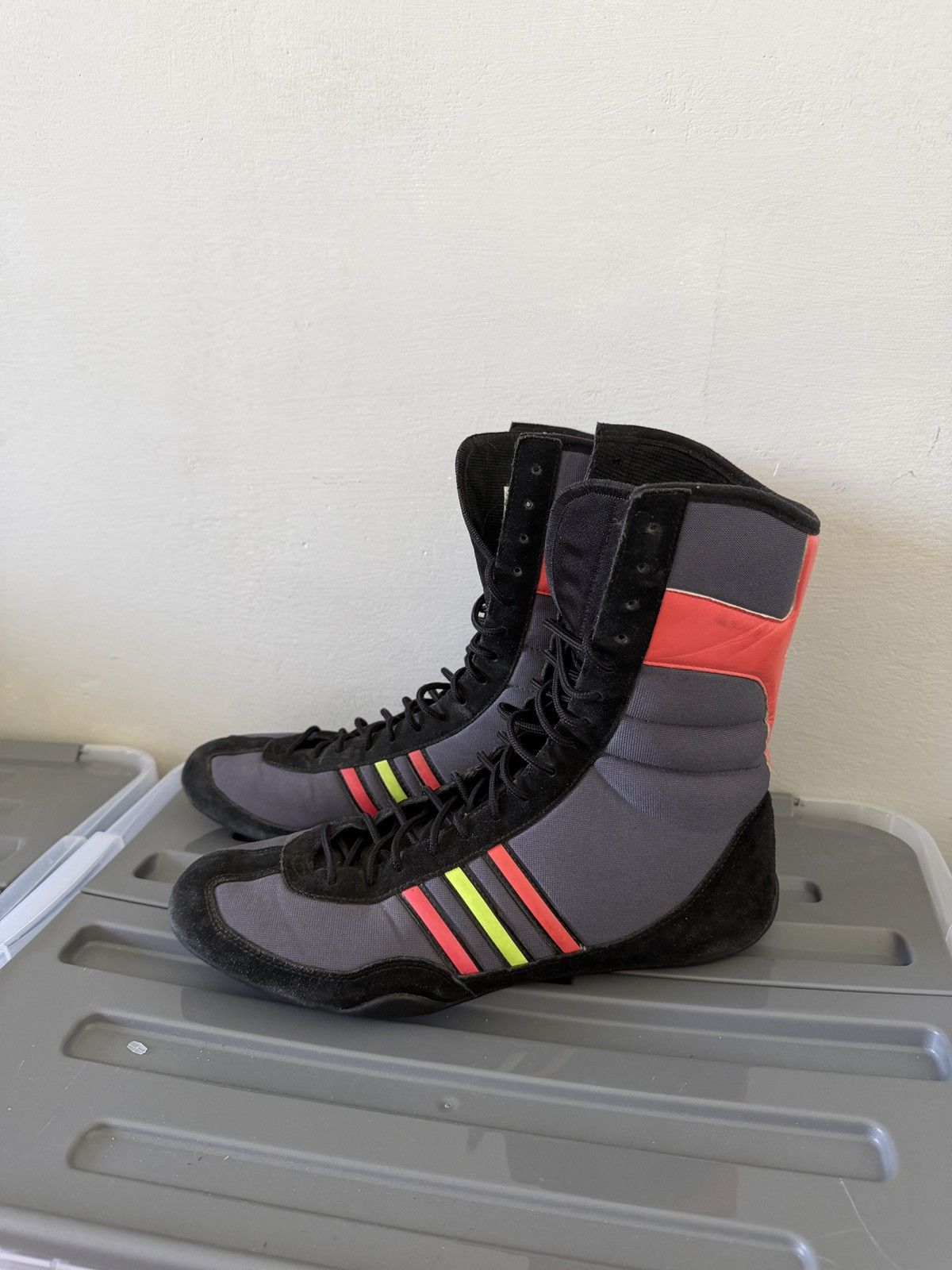 Adidas Adidas vintage wrestling boxing boots opium avant garde 2000 Size US 12 / EU 45 - 2 Thumbnail