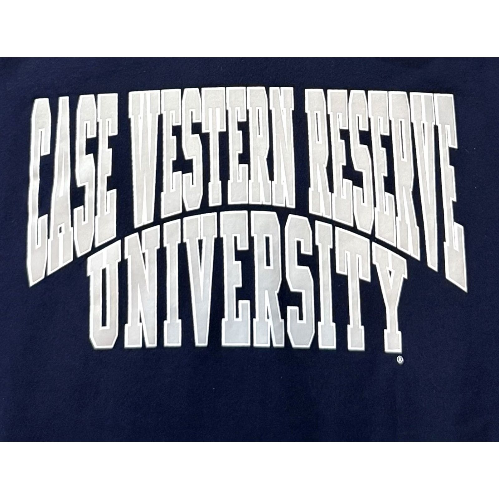 Russell Athletic VINTAGE Russell Athletic Case Western Reserve University Hoodie L Adults Blue 90s USA Sweatshirt Pullover Graphic Print Size US L / EU 52-54 / 3 - 3 Thumbnail