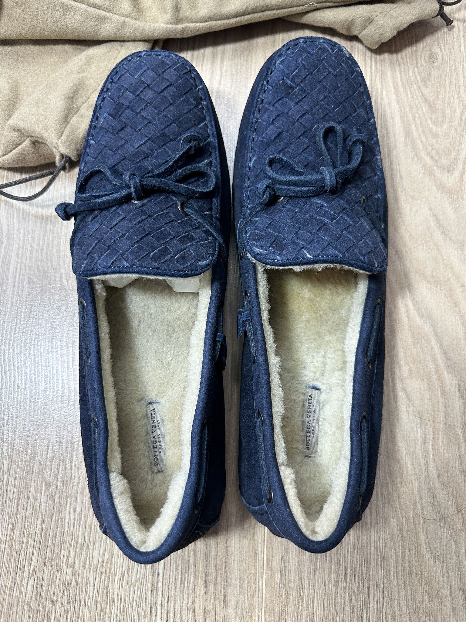 Bottega Veneta Men's moccasins with fur BOTTEGA VENETA Size US 9.5 / EU 42-43 - 8 Thumbnail