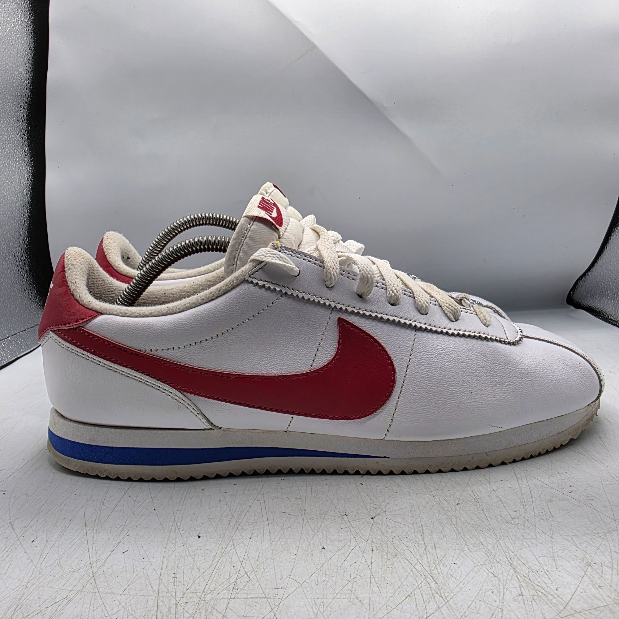Nike Nike Cortez Mens 12 White Red Blue Forrest Gump Sneaker Shoe Size US 12 / EU 45 - 13 Thumbnail