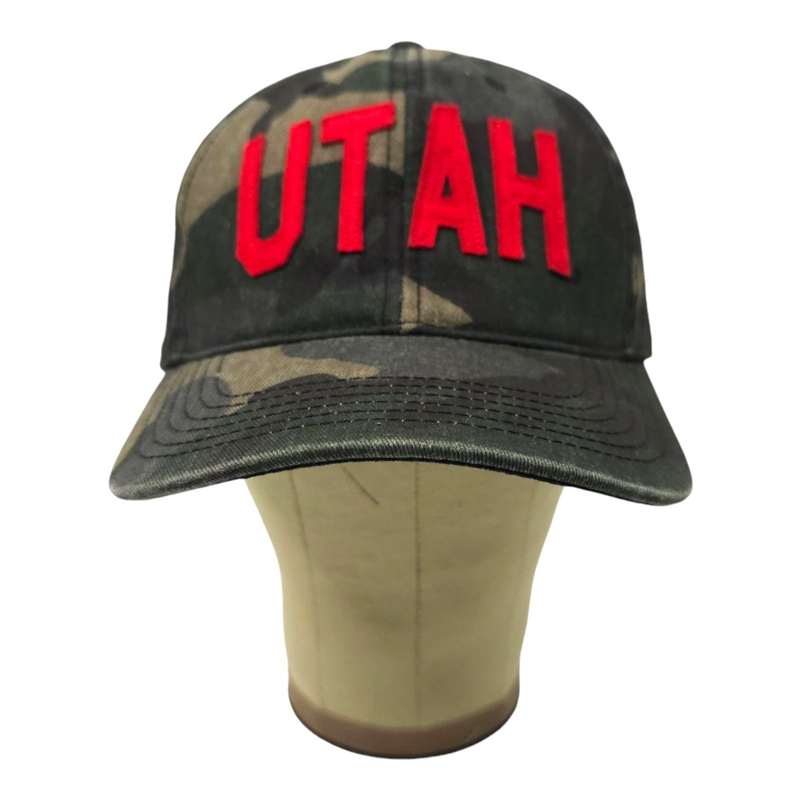 Other Utah Utes Camo Adjustable Cap Trucker Baseball Hat Stitched Size ONE SIZE - 9 Thumbnail