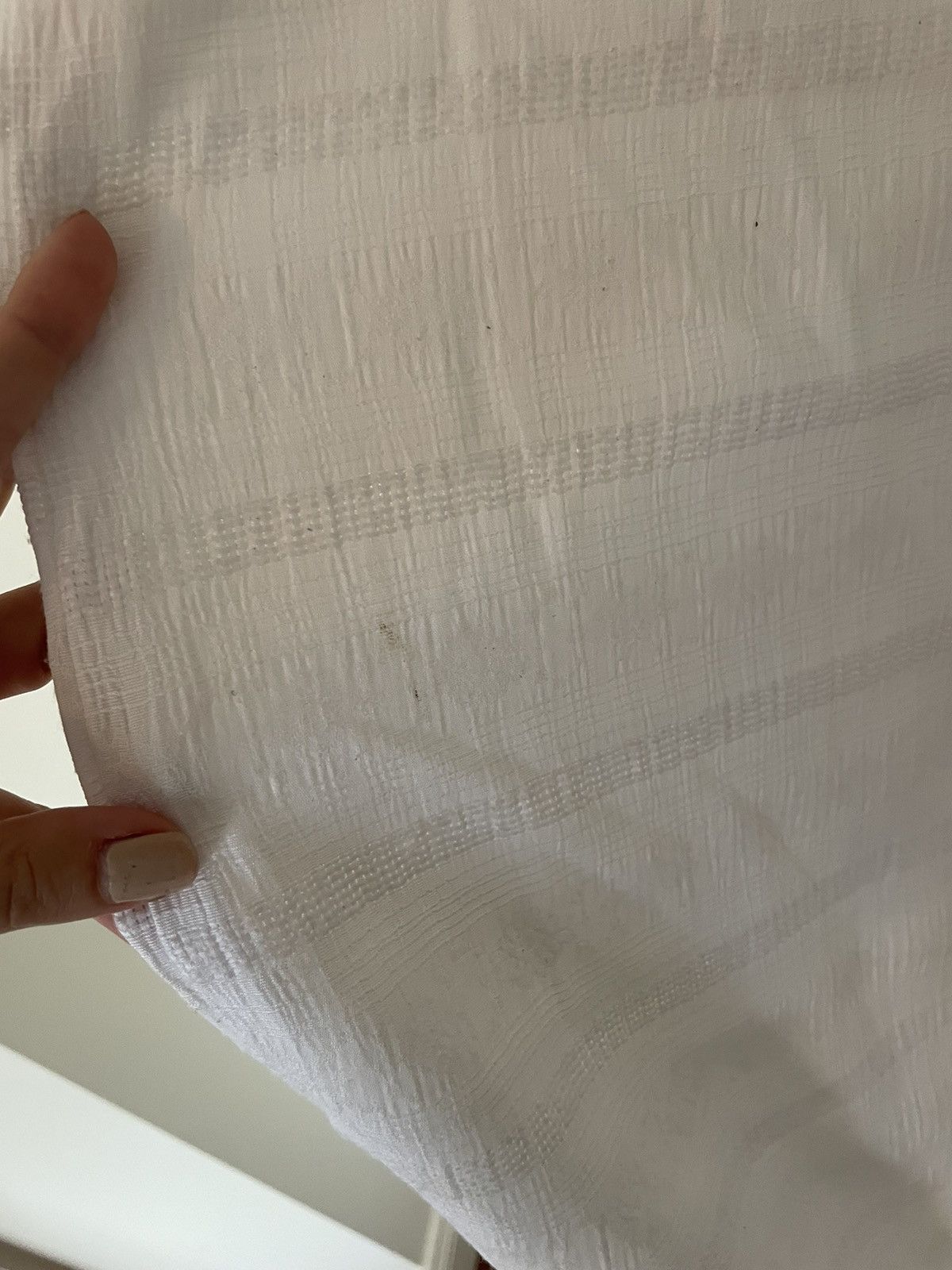 Other White cotton trousers Size 30" / US 8 / IT 44 - 2 Thumbnail