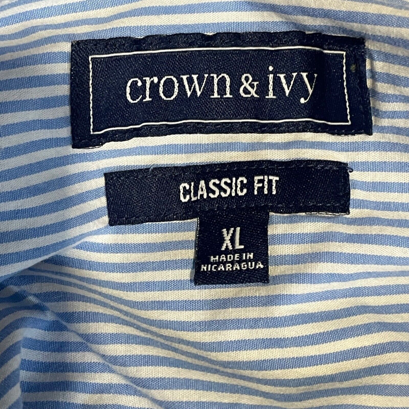 Other Crown & Ivy Mens Classic Fit Button Down Shirt Size XL Size US XL / EU 56 / 4 - 3 Thumbnail