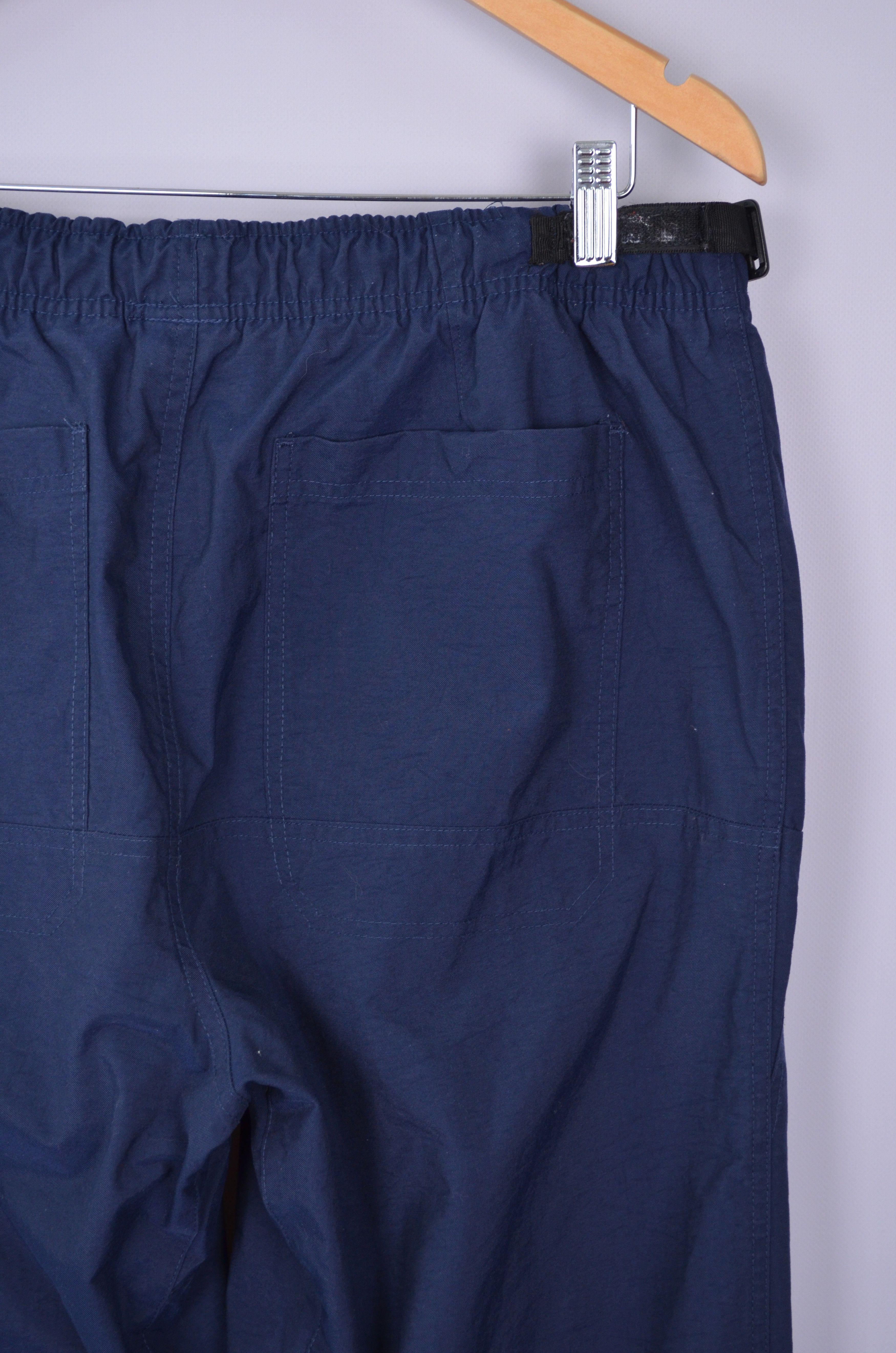 Nike × Vintage Nike Nylon Pants Swoosh Logo Track Pants Size L Vintage 90s Size US 34 / EU 50 - 9 Thumbnail