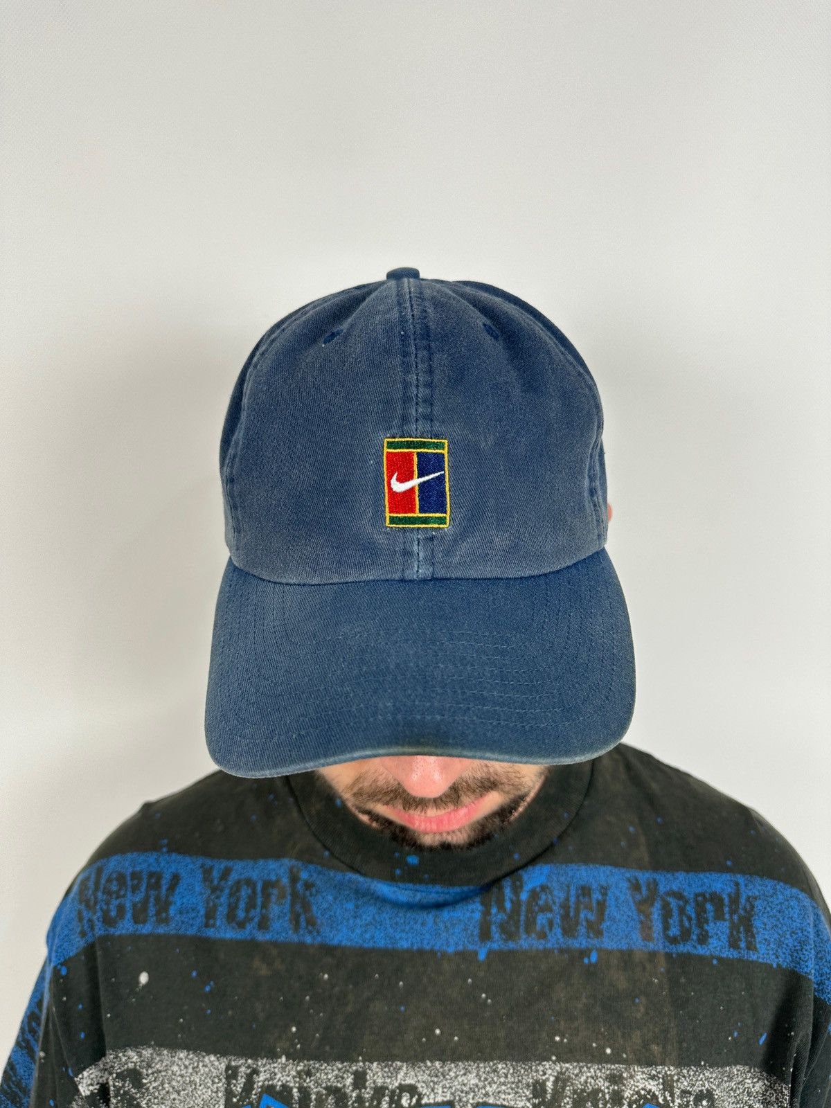 Nike 90s Vintage Nike Tennis Court Cap Hat Andre Agassi Style