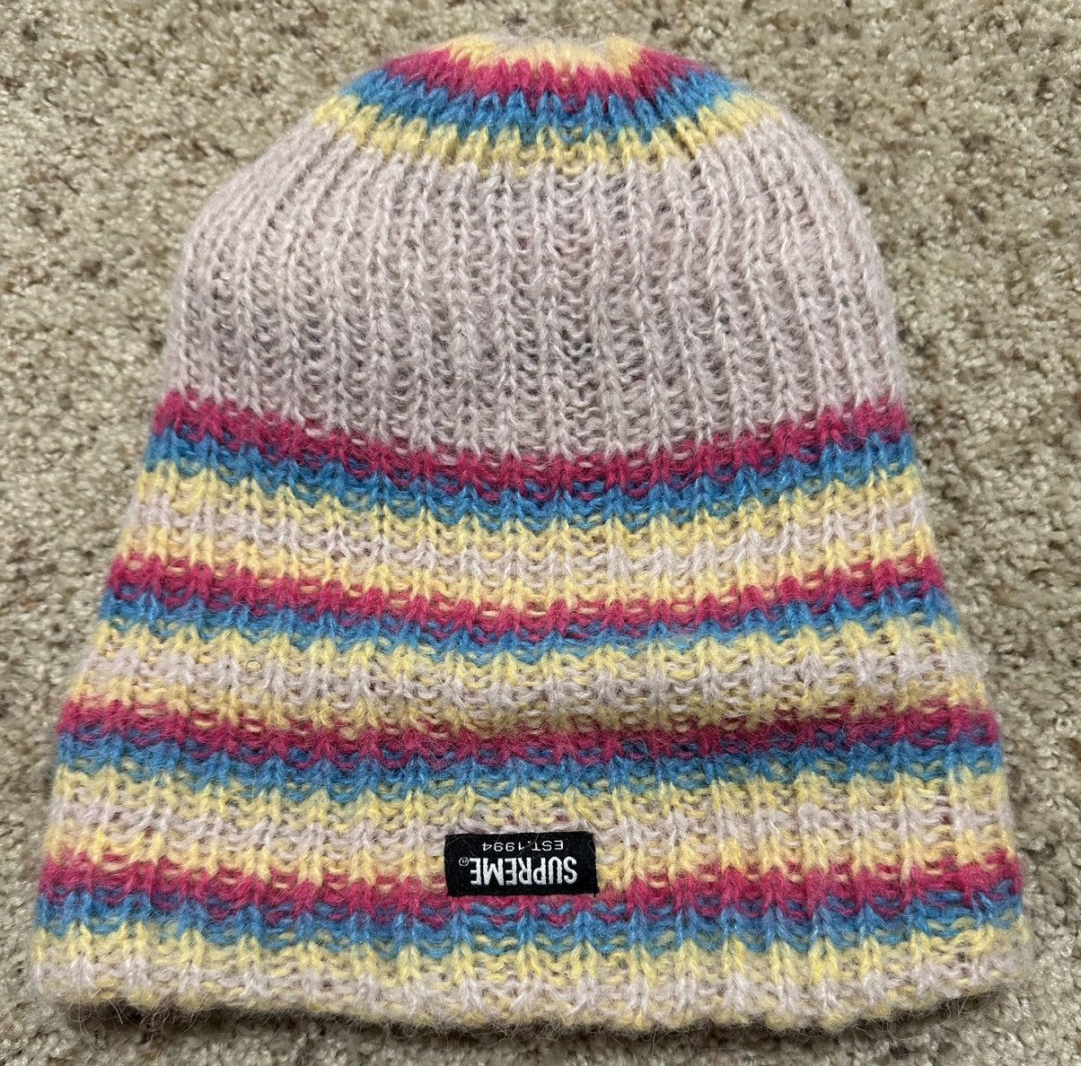 Supreme SUPREME LOOSE STRIPE BEANIE MULTI Size ONE SIZE - 3 Thumbnail