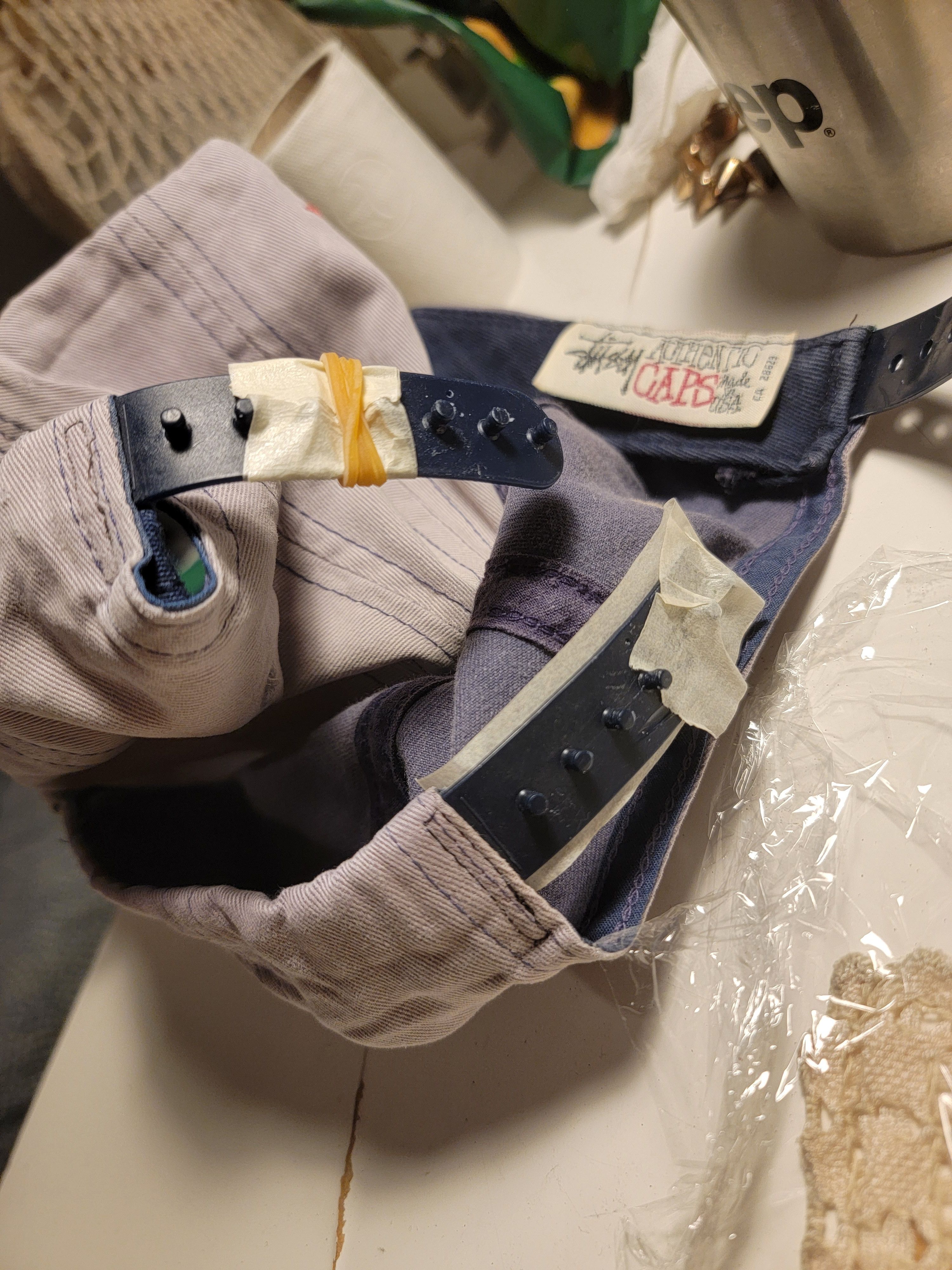 Stussy 90s vintage Stussy repaired cap Size ONE SIZE - 3 Thumbnail