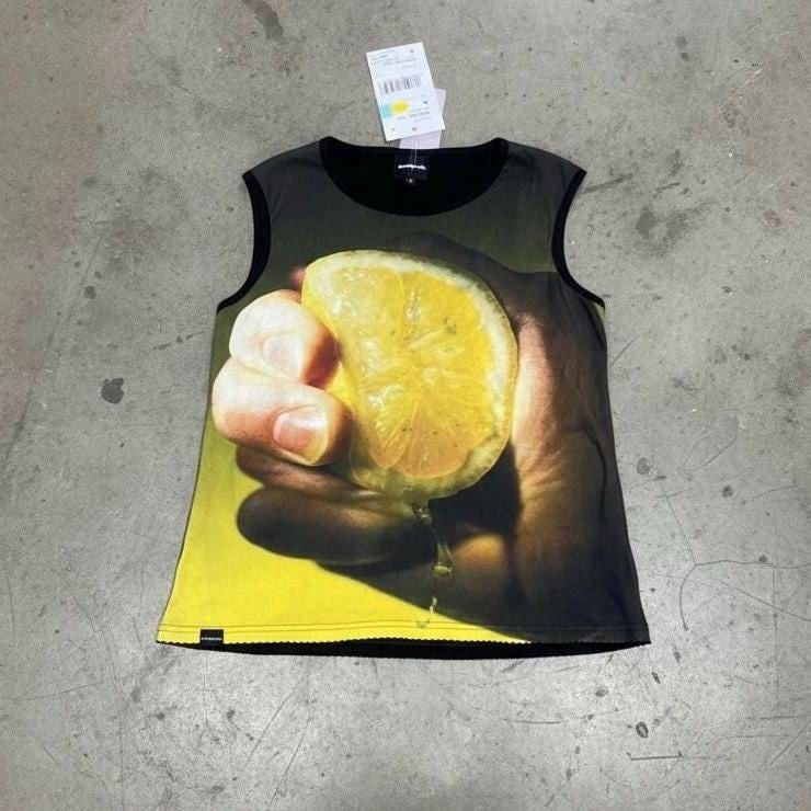 Desigual The Desigual Lemon Squeeze Tanktop Size ONE SIZE - 4 Thumbnail