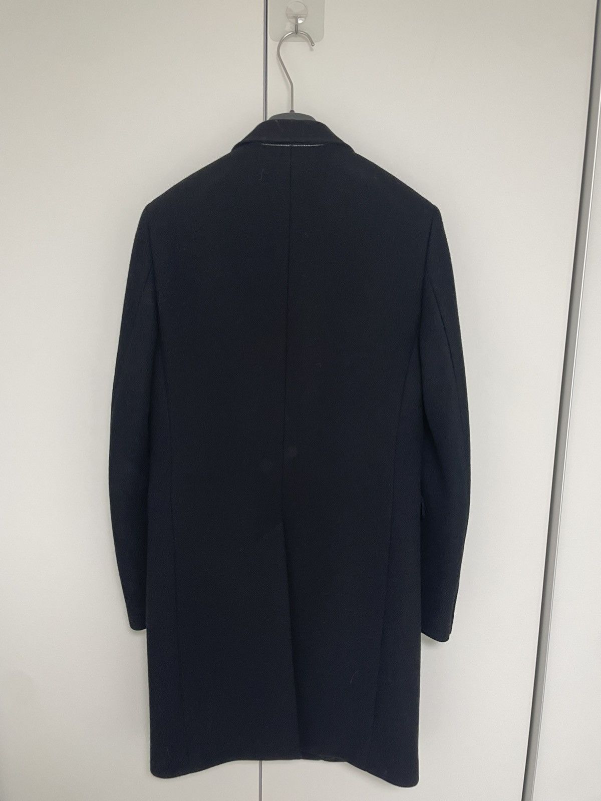 Saint Laurent Paris Saint laurent fw15 leather collar coat hedi slimane Size US S / EU 44-46 / 1 - 7 Thumbnail