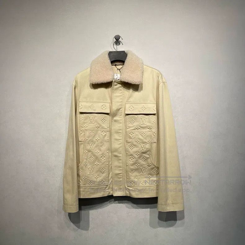 Louis Vuitton Louis Vuitton Solid Removable Fur Collar Large Pocket Jack Size US M / EU 48-50 / 2 - 1 Thumbnail
