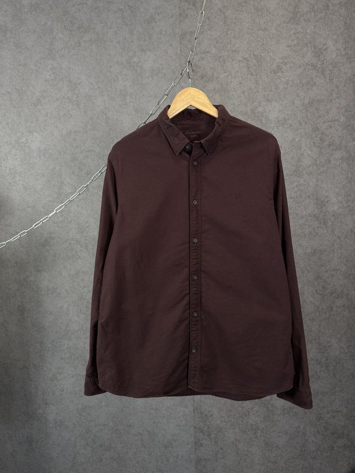 Allsaints Allsaints designer logo shirt Size US XL / EU 56 / 4 - 1 Thumbnail