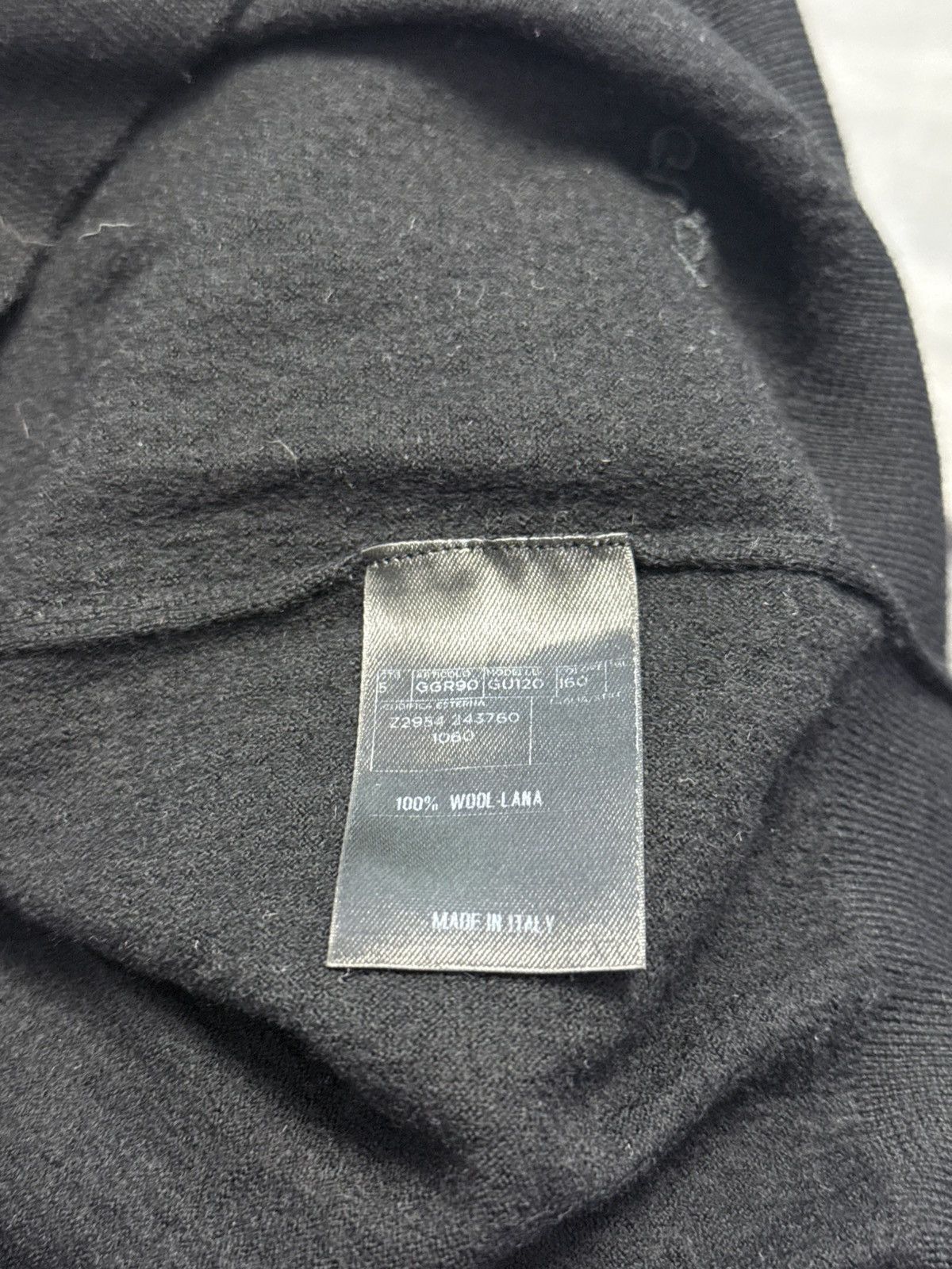 Gucci Gucci turtleneck wool black sweater womens Tom Ford Era Size L / US 10 / IT 46 - 8 Thumbnail