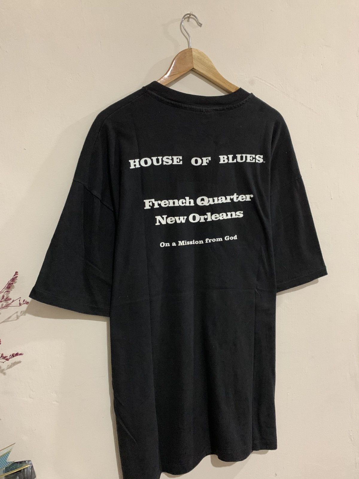 Band Tees × Vintage Vintage 90’s House Of Blues Brother Tee Shirt Movie Size US XXL / EU 58 / 5 - 4 Thumbnail