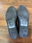Mephisto Black Leather Cap Vert Boat Shoe Loafers Size 10.5