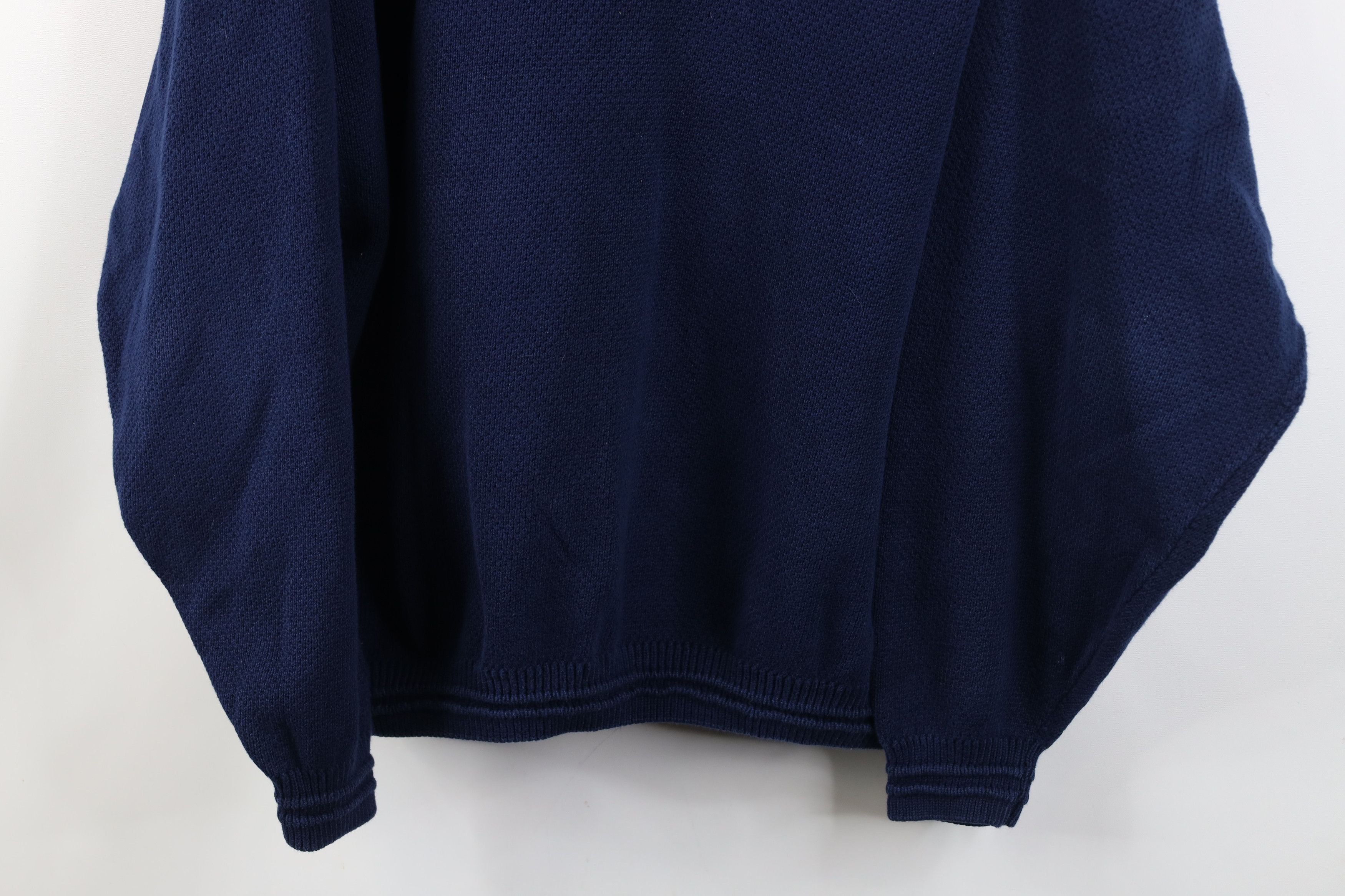 Vintage Vintage 90s Coventry Township Ohio Knit Sweater Blue USA Size US XXL / EU 58 / 5 - 3 Thumbnail