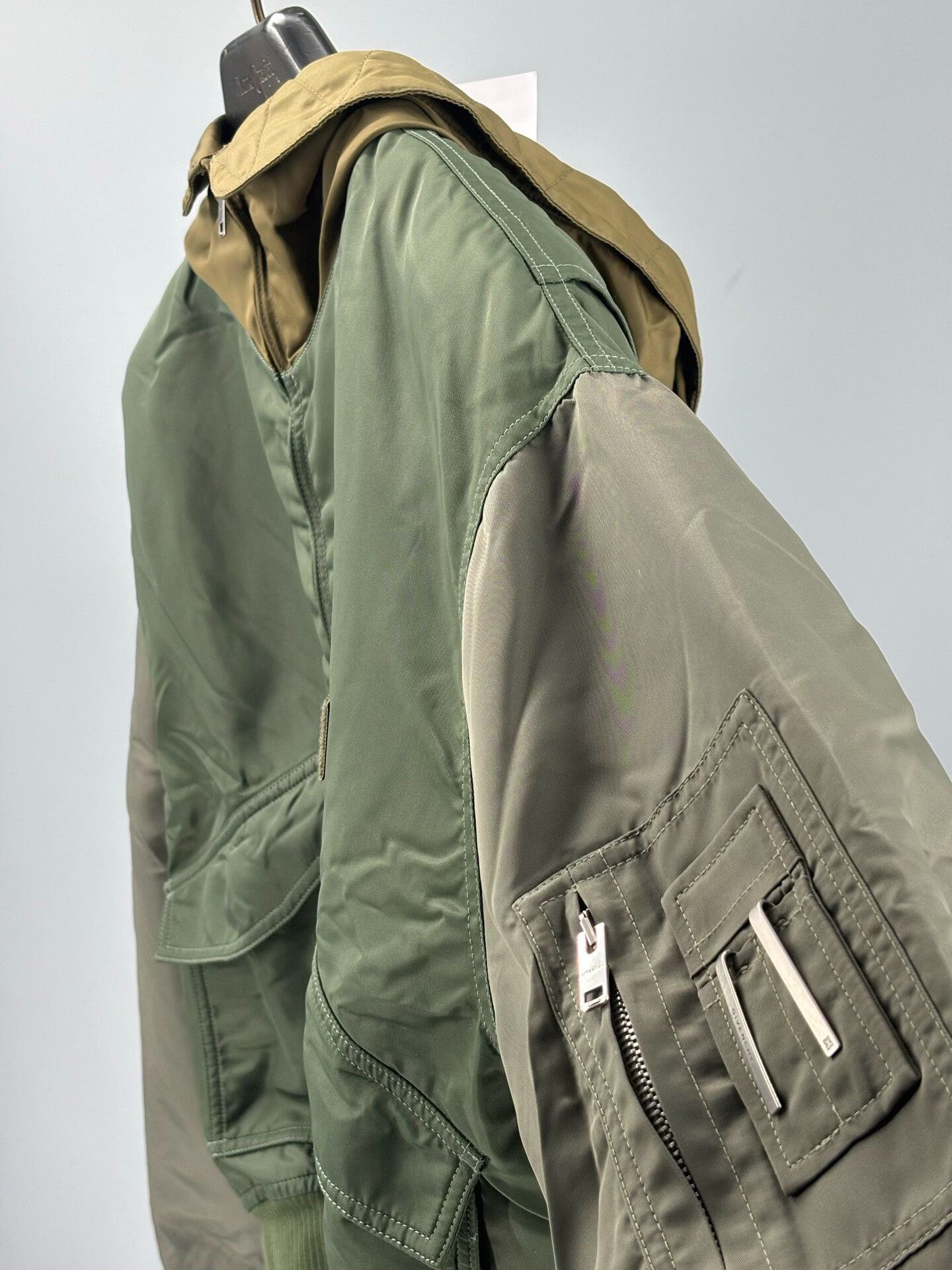 Givenchy Givenchy Men's Cotton Jacket with Hood Size US L / EU 52-54 / 3 - 4 Thumbnail